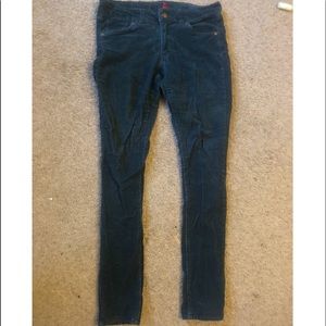Long, skinny Corduroy pants